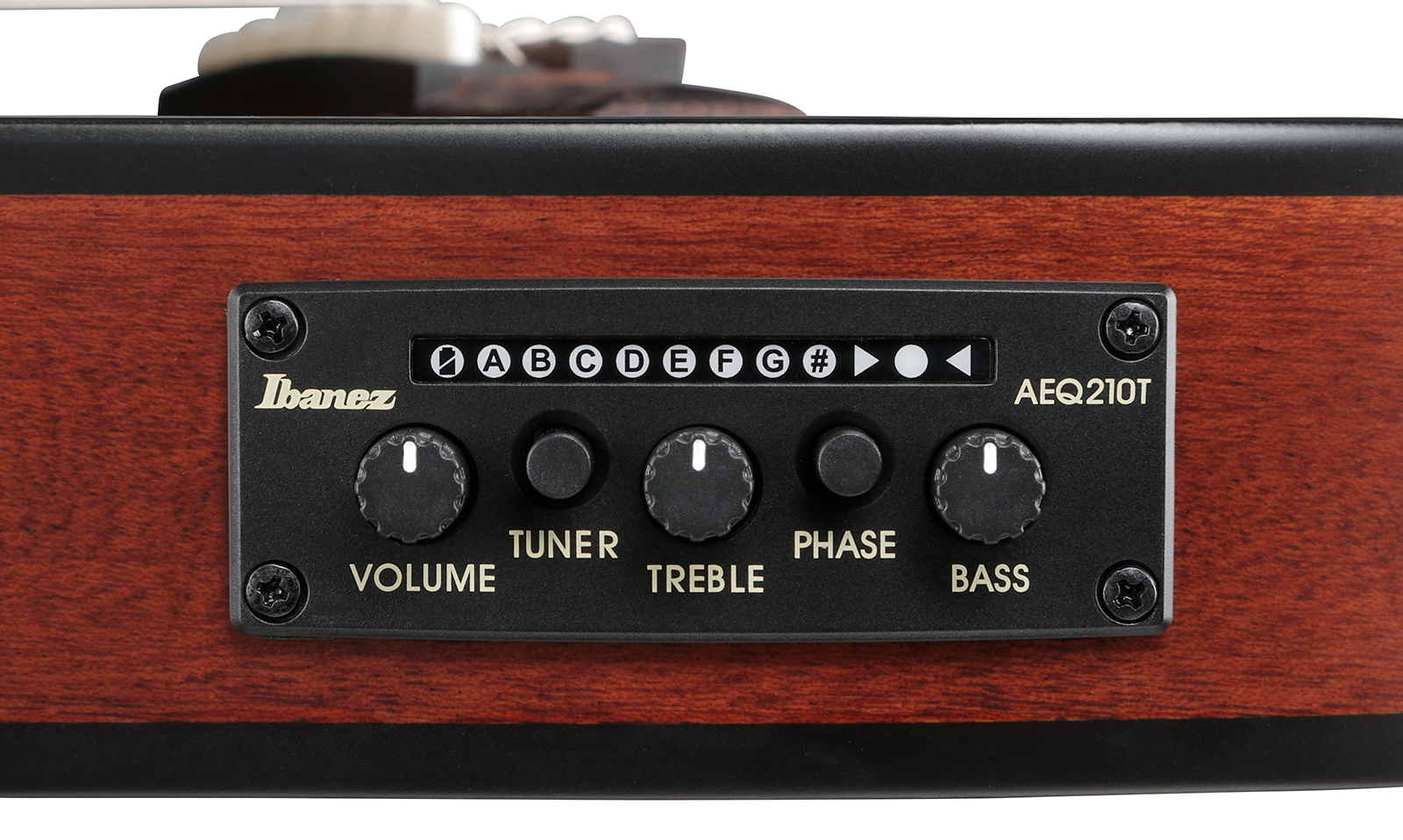 Ibanez Frh20qmn Tcl Fr Hollow Cw Erable Sapele Rw - Tobacco Burst Low Gloss - Guitare Classique Format 4/4 - Variation 6