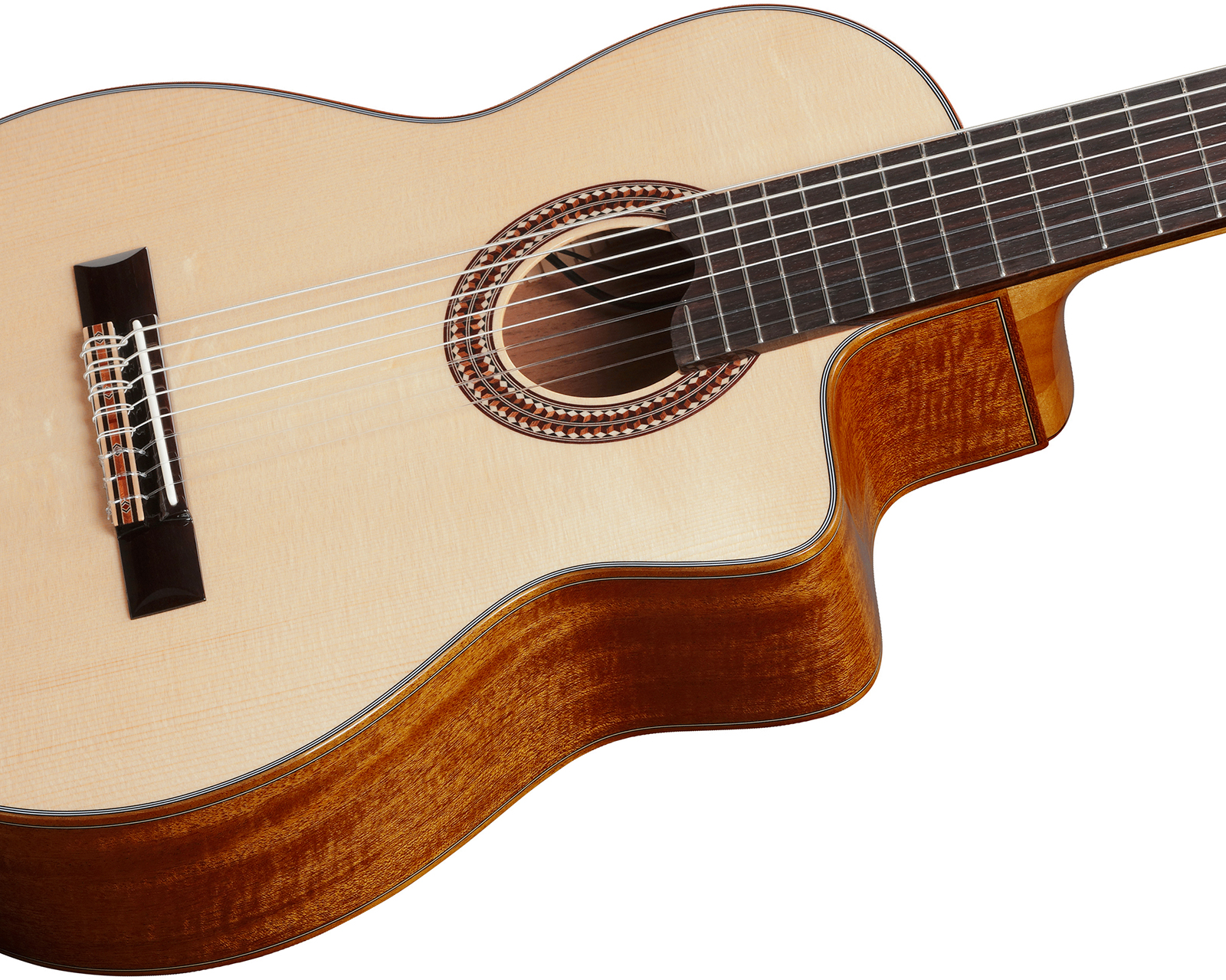 Ibanez Ga3008ce Nt Classical 4/4 8c Epicea Acajou Rw - Natural High Gloss - Guitare Classique Format 4/4 - Variation 2
