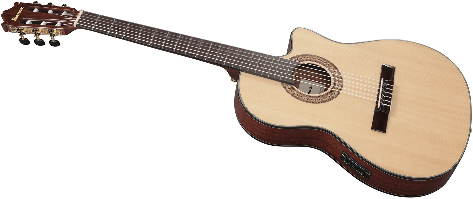 Ibanez Ga35tce Nt 4/4 Epicea Sapele Rw - Natural - Guitare Classique Format 4/4 - Variation 2