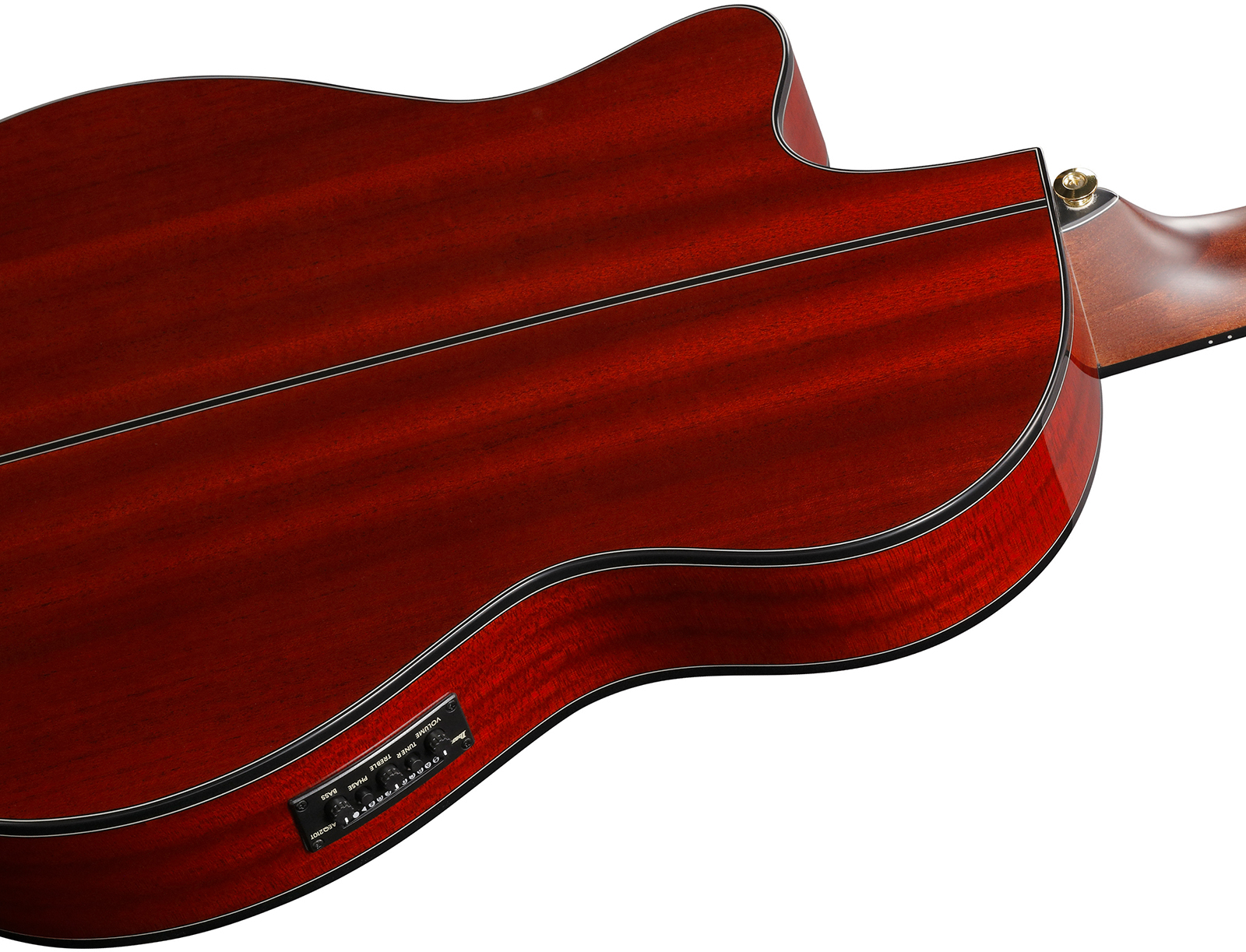 Ibanez Ga35tce Srr 4/4 Epicea Sapele Rw - Sapphire Red - Guitare Classique Format 4/4 - Variation 5