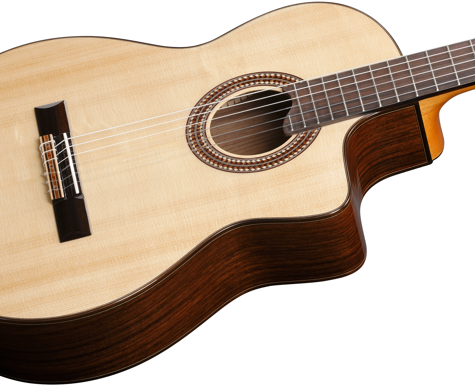 Ibanez Ga380ce Nt Classical 4/4 Epicea Palissandre Rw - Natural High Gloss - Guitare Classique Format 4/4 - Variation 2