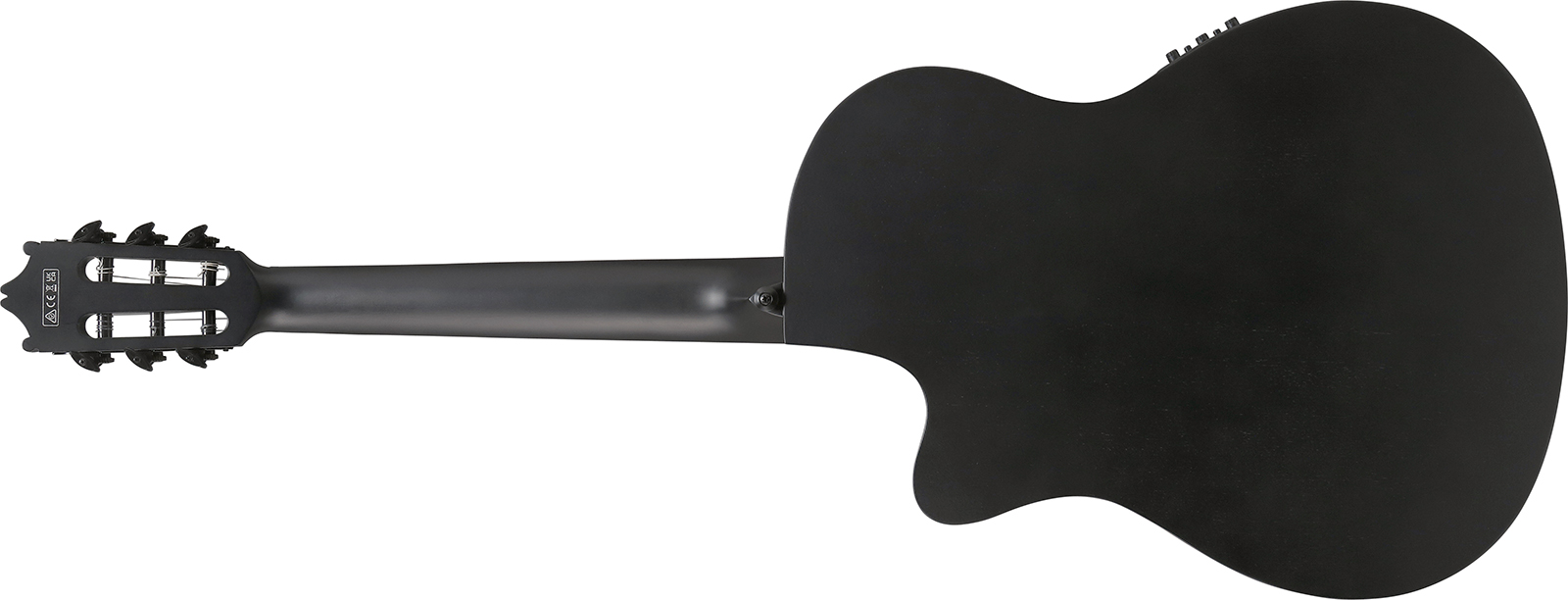 Ibanez Ga621 Bot Classical 4/4 Thinline Epicea Sapele Rw - Black Out - Guitare Classique Format 4/4 - Variation 1