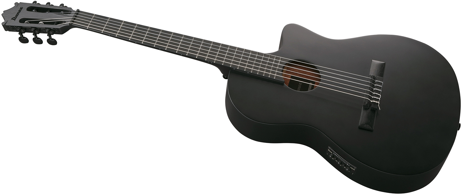 Ibanez Ga621 Bot Classical 4/4 Thinline Epicea Sapele Rw - Black Out - Guitare Classique Format 4/4 - Variation 2