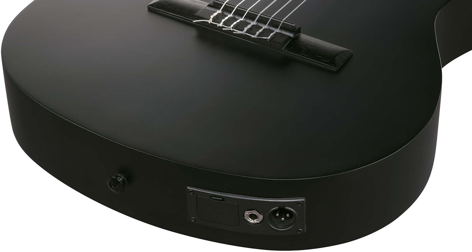 Ibanez Ga621 Bot Classical 4/4 Thinline Epicea Sapele Rw - Black Out - Guitare Classique Format 4/4 - Variation 4