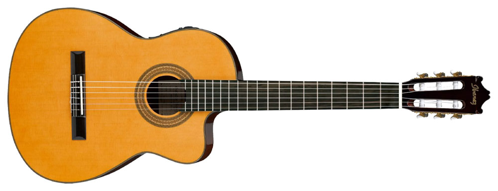 Ibanez Ga6ce Am 4/4 Cw Epicea Acajou - Amber - Guitare Classique Format 4/4 - Variation 1