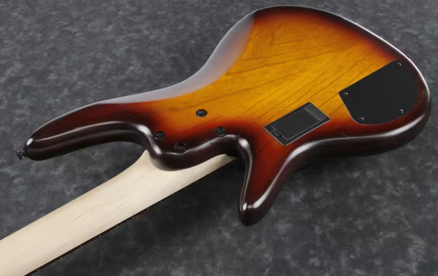 Ibanez Gary Willis Gwb205 Tqf Signature Fretless 5c Active Bartolini Eb - Tequila Sunrise Flat - Basse Électrique Solid Body - Variation 3