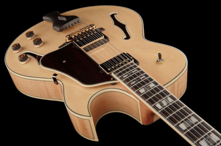 Ibanez George Benson Lgb30 Nt Signature Hh Ht Eb - Natural - Guitare Électrique 3/4 Caisse & Jazz - Variation 2