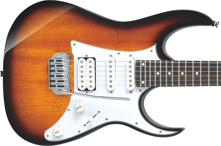 Ibanez Grg140 Sb Gio Hss Trem Nzp - Sunburst - Guitare Électrique Forme Str - Variation 2
