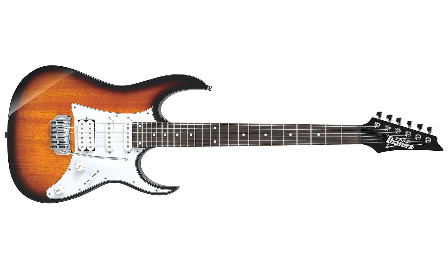 Ibanez Grg140 Sb Gio Hss Trem Nzp - Sunburst - Guitare Électrique Forme Str - Variation 1