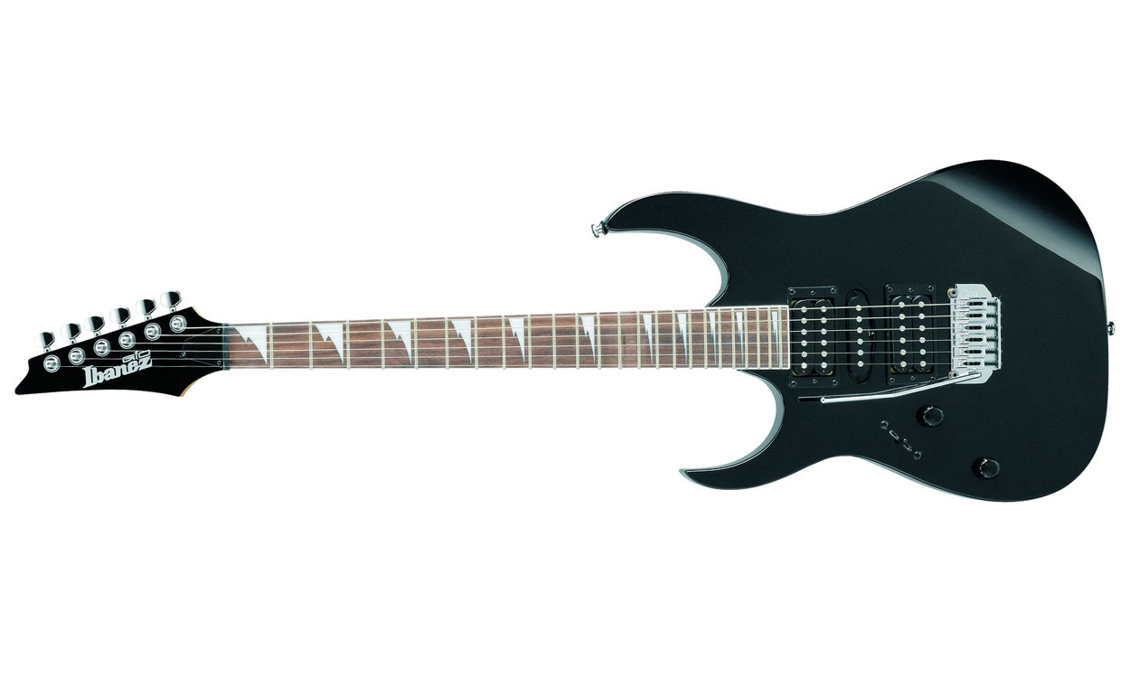 Ibanez Grg170dxl Bkn Lh Gaucher Gio Hsh Trem Nzp - Black Night - Guitare Électrique Gaucher - Variation 1