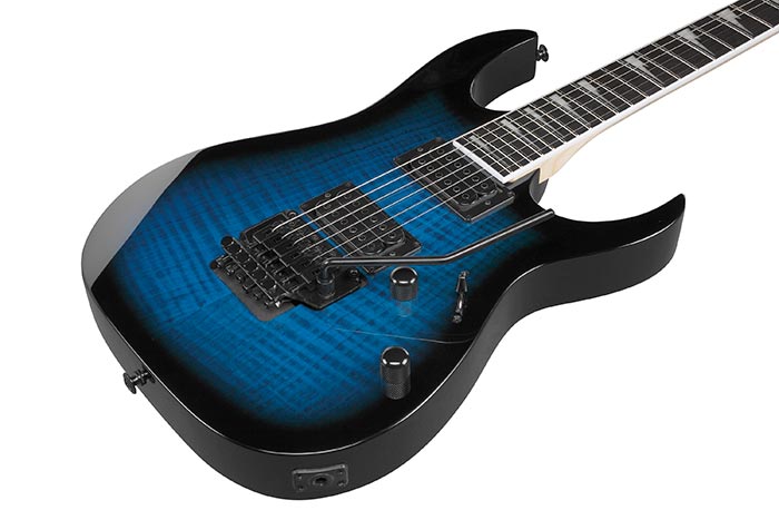 Ibanez Grg320fa Tbs Gio 2h Fr Pur - Transparent Blue Sunburst - Guitare Électrique Forme Str - Variation 2
