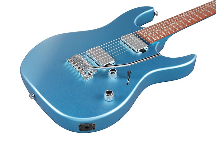 Ibanez Grx120sp Mlm Gio 2h Trem Jat - Metallic Light Blue Matte - Guitare Électrique Forme Str - Variation 2