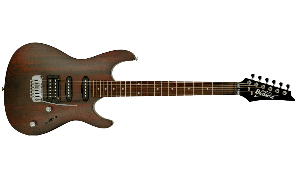 Ibanez Gsa60 Wnf Gio Hss Trem Nzp - Walnut Flat - Guitare Électrique Forme Str - Variation 1