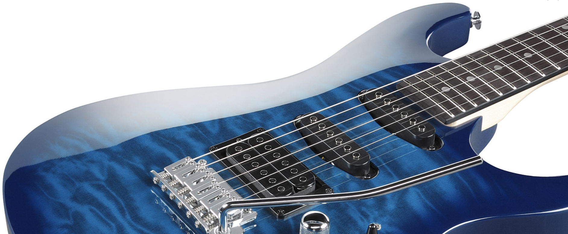 Ibanez Gsa60qa Tbb Gio Hss Trem Pur - Transparent Blue Burst - Guitare Électrique Forme Str - Variation 3