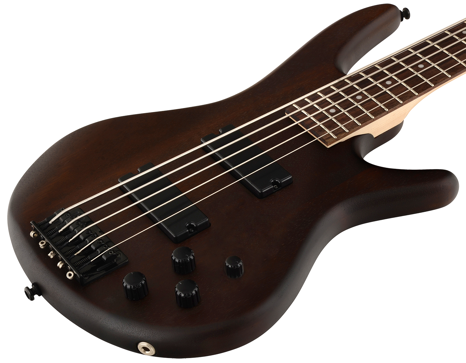 Ibanez Gsr205b Wnf Gio 5-cordes - Walnut Flat - Basse Électrique Solid Body - Variation 3