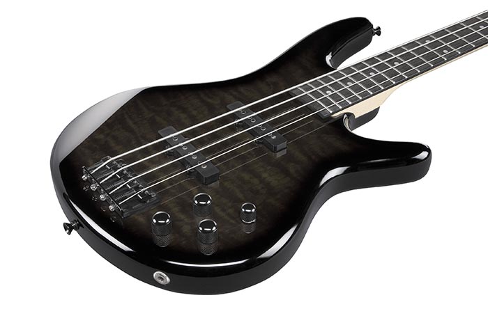 Ibanez Gsr280qa Tks Gio Pur - Transparent Black Sunburst - Basse Électrique Solid Body - Variation 2