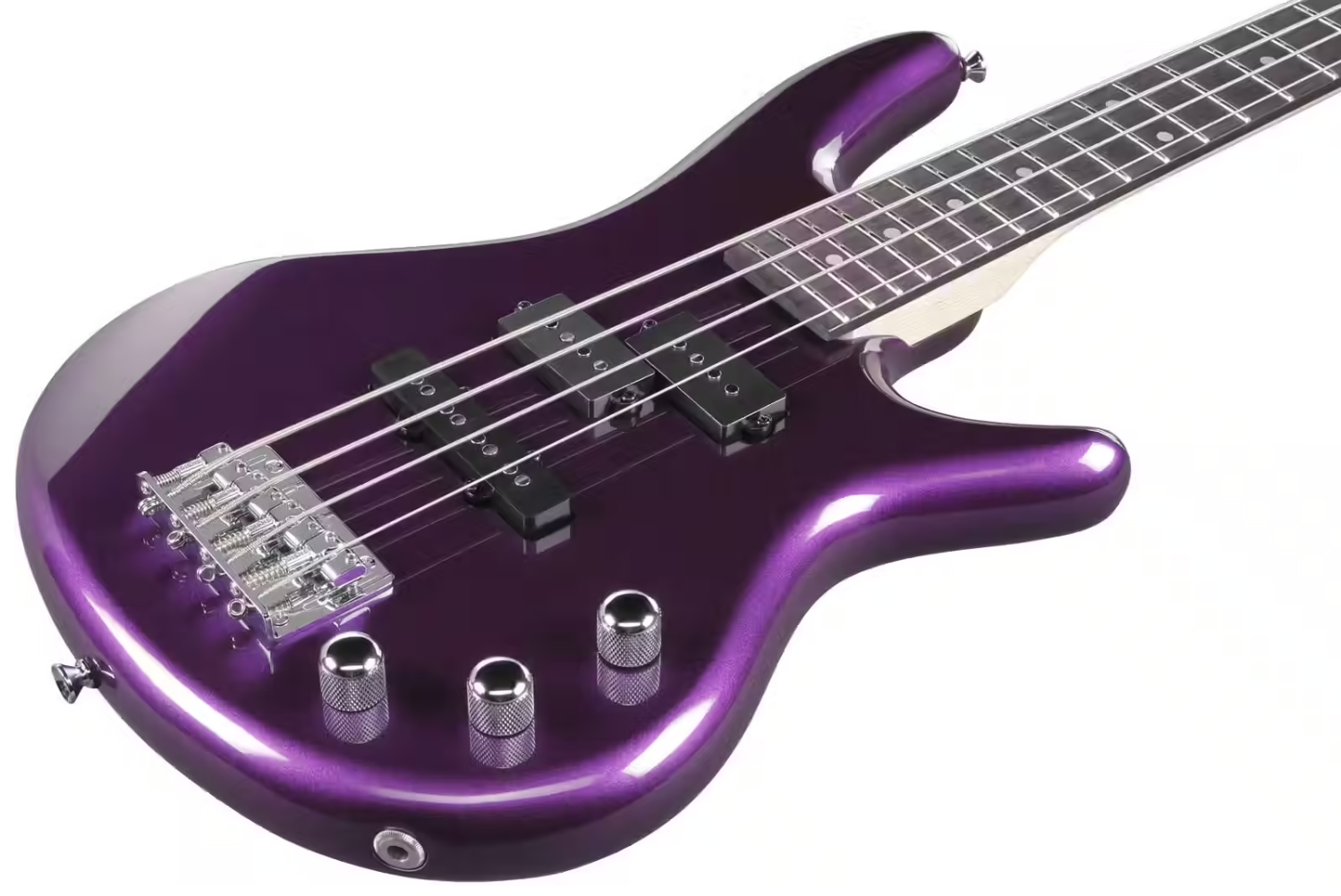 Ibanez Gsrm20 Mpl Mikro Gio Pur - Metallic Purple - Basse Électrique Enfants - Variation 2