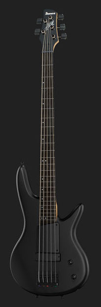 Ibanez Gary Willis Gwb35 Bkf Signature 5-cordes - Black Flat - Basse Électrique Solid Body - Variation 2