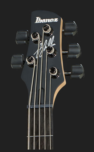 Ibanez Gary Willis Gwb35 Bkf Signature 5-cordes - Black Flat - Basse Électrique Solid Body - Variation 6