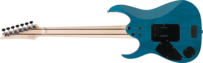 Ibanez Hazuki Hzk1 Jap Signature 2h Fishman Fluence Fr Rw - Blue - Guitare Électrique Forme Str - Variation 1