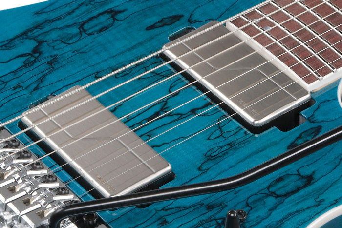 Ibanez Hazuki Hzk1 Jap Signature 2h Fishman Fluence Fr Rw - Blue - Guitare Électrique Forme Str - Variation 2