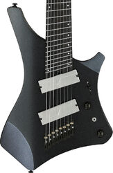 Guitare électrique multi-scale Ibanez Alpha A527 NSH 8-String - iron pewter
