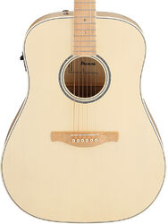 Guitare folk Ibanez Advanced AAD77M1E OAW - Open Pore Antique White