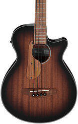 Basse acoustique Ibanez AEGB24 MHS - Mahogany sunburst hg