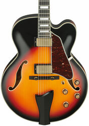 Guitare électrique 3/4 caisse & jazz Ibanez AF95 BS Artcore Expressionist - Brown sunburst