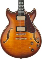 Guitare électrique 1/2 caisse Ibanez Artstar AM153FM ATT - Antique tobacco burst