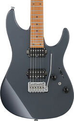 Guitare électrique forme str Ibanez AZ2402 Prestige Japan - Gray Metallic