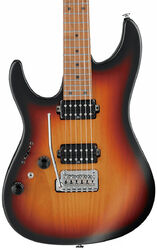 Guitare électrique gaucher Ibanez AZ2402L TFF Prestige Japan LH - Tri-fade burst flat