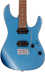 Guitare électrique forme str Ibanez Standard AZ24S2 MLB - metallic light blue