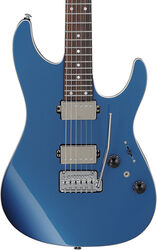 Guitare électrique forme str Ibanez Premium AZ42P1 PBE - Prussian blue metallic