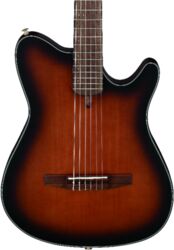 Guitare classique format 4/4 Ibanez FRH10N BSF - Brown sunburst flat