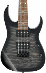 Guitare électrique 7 cordes Ibanez GRG7221QA TKS Standard - Trans black sunburst