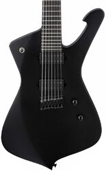 Guitare électrique 7 cordes Ibanez ICTB721 BKF Iceman Iron Label - Black flat