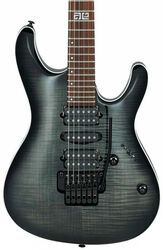 Guitare électrique forme str Ibanez KIKO10BP TGB Premium - Trans gray burst