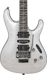 Guitare électrique forme str Ibanez Nita Strauss JIVAX2 GH Japan - Ghost