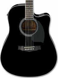 Guitare folk Ibanez PF15ECE BK - Black