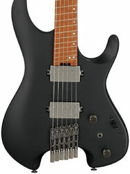 Guitare électrique métal Ibanez Quest QX52 BKF - Black flat