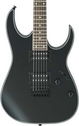 Guitare électrique forme str Ibanez RG421EX BKF Standard - Black flat