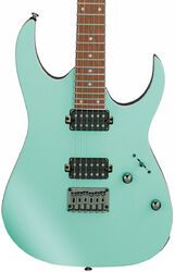 Guitare électrique forme str Ibanez RG421S SEM Standard - Sea shore matte