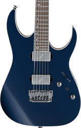 Guitare électrique forme str Ibanez RG5121 DBF Prestige Japan - Dark tide blue flat
