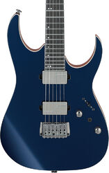 Guitare électrique forme str Ibanez Prestige Japan RG5121R DBF - Dark Tide Blue Flat