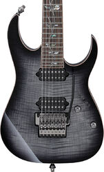 IBANEZ Made In Japan J.Custom RG8527 BRE 7-String - Black Rutile