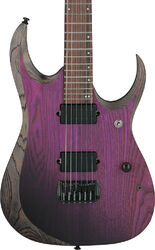 Guitare électrique baryton Ibanez Iron Label RGD621AH MNF - Midnight Shade Flat