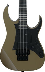 Guitare électrique forme str Ibanez Prestige Japan RGR5130R KM - Khaki Metallic