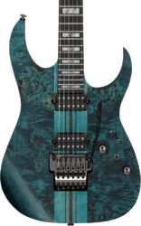 Guitare électrique forme str Ibanez Premium RGT1220PBK COL - Cosmic Blue Low Gloss