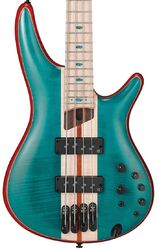 Basse électrique solid body Ibanez Premium SR1420B CGL - Caribbean Green